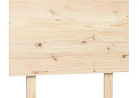 Tăblie de pat, 79x6x82,5 cm, lemn masiv de pin - 2/5