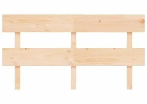Tăblie de pat, 154x3x81 cm, lemn masiv de pin - 3/5
