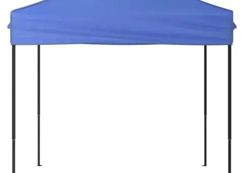 Cort pliabil pentru petrecere, albastru, 2x2 m - 3/5