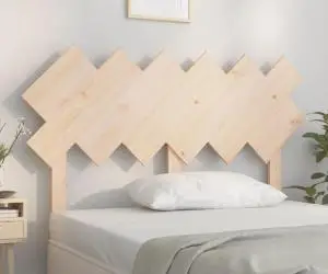 vidaXL Tăblie de pat, 132x3x81 cm, lemn masiv de pin