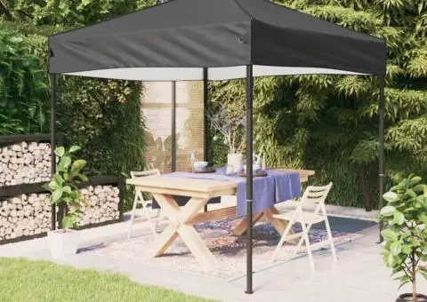 Cort pliabil pentru petrecere, antracit, 3x3 m - 1/5