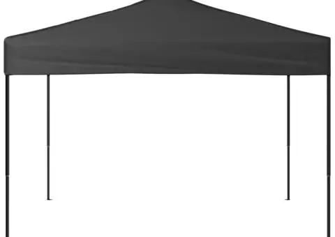 Cort pliabil pentru petrecere, antracit, 3x3 m - 3/5