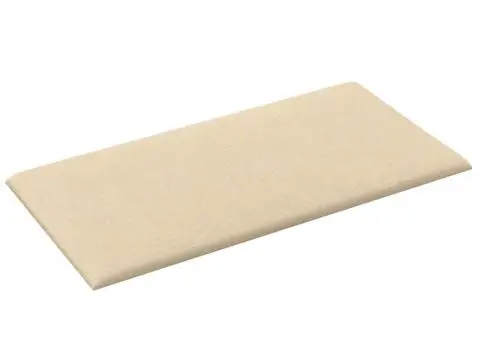 Panouri de perete 12 buc. crem 30x15 cm textil 0,54 m² - 4/5