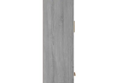 Dulap înalt, gri sonoma, 70x31x115 cm, lemn compozit - 5/5