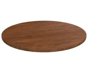 vidaXL Blat de masă rotund maro închis Ø50x1,5 cm lemn stejar tratat