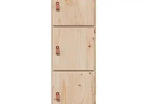 Dulap înalt, 34x40x108,5 cm, lemn masiv de pin - 5/5