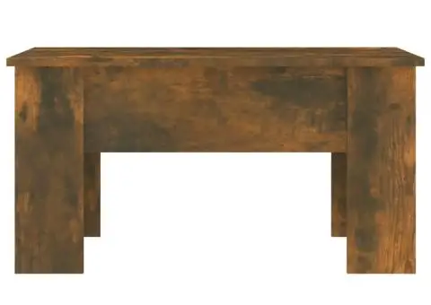 Măsuță de cafea, stejar fumuriu, 79x49x41 cm, lemn prelucrat - 3/5