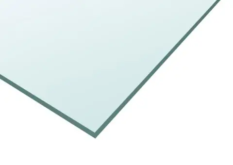 Blat de masă, transparent, 30x30 cm, sticlă securizată - 3/4