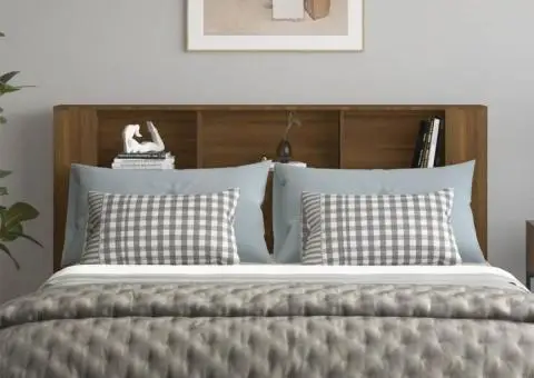 Dulap tăblie, stejar maro, 180x18,5x104,5 cm - 3/5