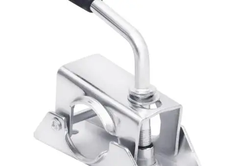 Cleme roată de manevră, 2 buc., 13,5x6,5x14 cm, oțel galvanizat - 2/5