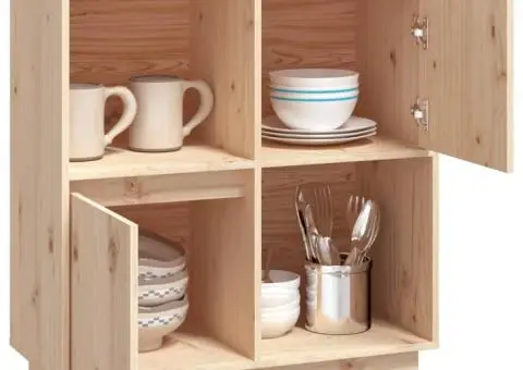 Dulap, 70x35x80 cm, lemn masiv de pin - 4/5