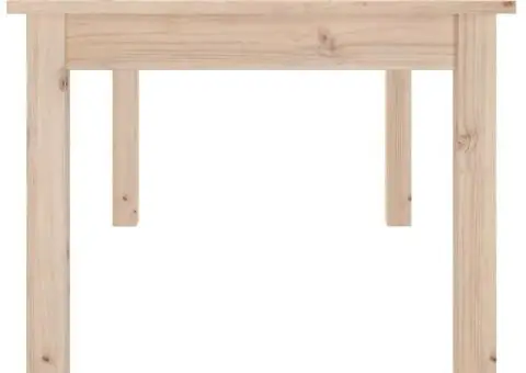 Măsuță de cafea, 80x50x40 cm, lemn masiv de pin - 4/5