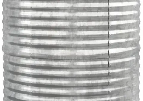 Strat înălțat grădină 368x80x68 cm oțel vopsit electrostatic - 4/5