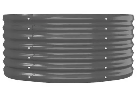 Strat înălțat grădină 620x80x36 cm oțel vopsit electrostatic - 4/5