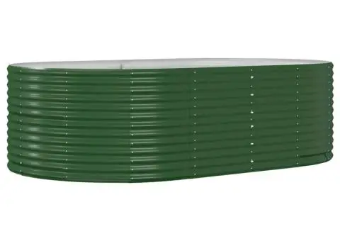 Strat înălțat grădină verde, oțel vopsit electrostatic - 2/5