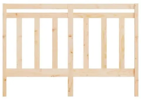 Tăblie de pat, 156x4x100 cm, lemn masiv de pin - 4/5