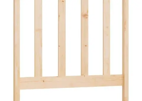 Tăblie de pat, 81x4x100 cm, lemn masiv de pin - 2/5