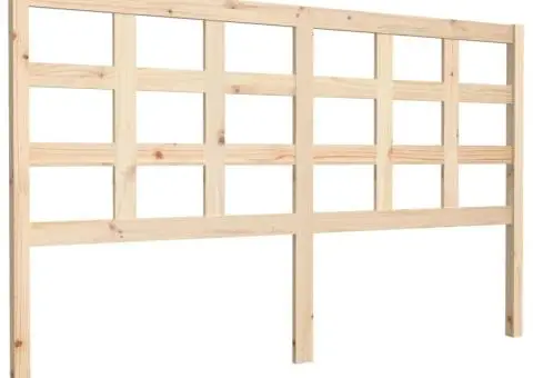 Tăblie de pat, 165,5x4x100 cm, lemn masiv de pin - 2/5