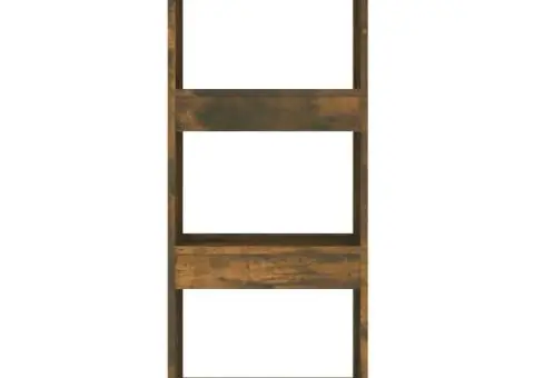 Bibliotecă/Separator cameră, stejar fumuriu, 40x30x103 cm, PAL - 5/5