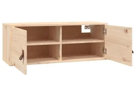 Dulap de perete, 80x30x30 cm, lemn masiv de pin - 5/5