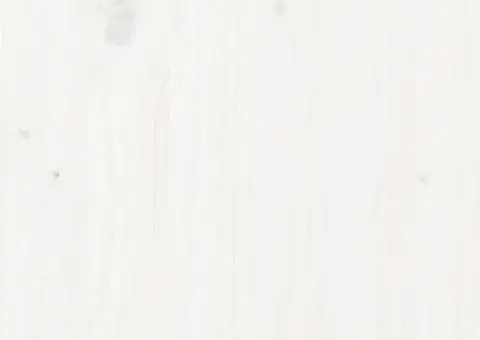 Tăblie de pat, alb, 106x4x100 cm, lemn masiv de pin - 5/5