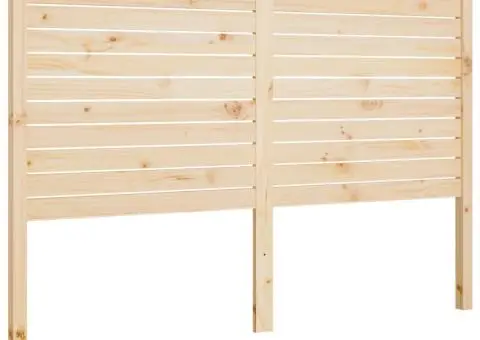 Tăblie de pat, 186x4x100 cm, lemn masiv de pin - 2/5