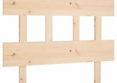 Tăblie de pat, 103,5x3x81 cm, lemn masiv de pin - 2/5