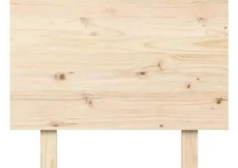 Tăblie de pat, 79x6x82,5 cm, lemn masiv de pin - 4/5