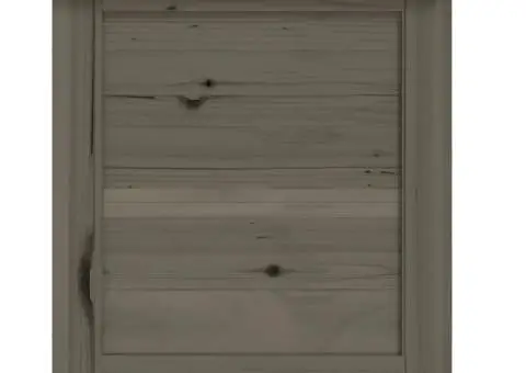 Cutie de perne de exterior maro 100x50x56 cm lemn masiv brad - 5/5