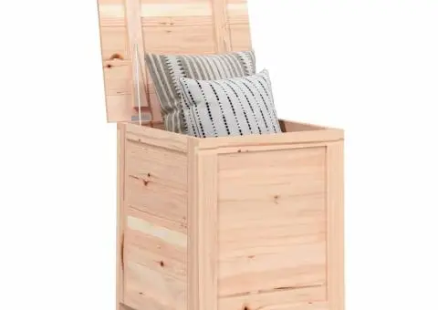 Cutie de perne de exterior 50x50x56 cm din lemn masiv de brad - 3/5