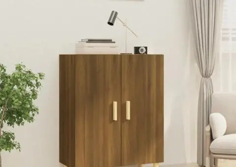 Servantă, stejar maro, 70x34x90 cm, lemn prelucrat - 1/5