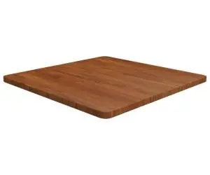 vidaXL Blat de masă pătrat maro închis 70x70x2,5 cm lemn stejar tratat
