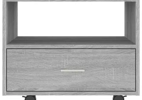 Măsuță de cafea, gri sonoma, 55x55x40 cm, lemn prelucrat - 5/5