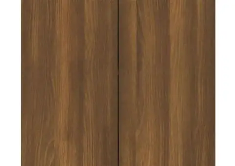 Dulap, stejar maro, 60x30x70 cm, lemn prelucrat - 3/5