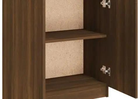 Dulap, stejar maro, 60x30x70 cm, lemn prelucrat - 5/5