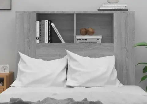 Dulap tăblie, gri sonoma, 100x18,5x102,5 cm - 3/5