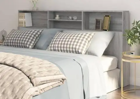 Dulap tăblie, gri sonoma, 200x19x103,5 cm - 1/5