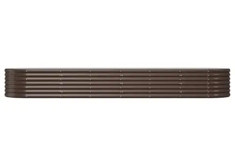 Strat înălțat grădină 296x80x36 cm oțel vopsit electrostatic - 3/5