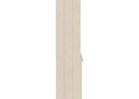 Dulap înalt „HAMAR”, maro miere, lemn masiv de pin - 4/5