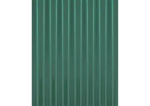 Panouri de acoperiș 12 buc. oțel vopsit verde 60x36 cm - 4/5