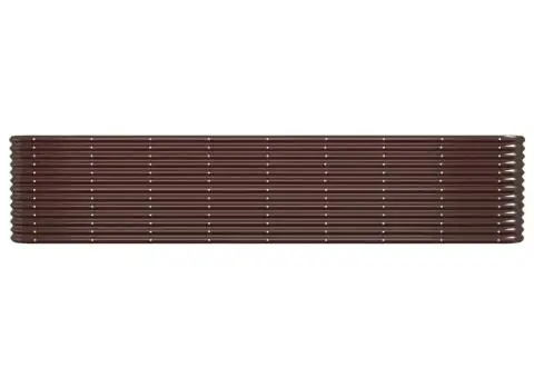 Strat înălțat grădină 332x40x68 cm oțel vopsit electrostatic - 3/5