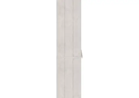 Dulap înalt „HAMAR”, alb, lemn masiv de pin - 4/5