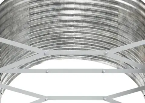 Strat înălțat grădină 322x100x68 cm oțel vopsit electrostatic - 5/5