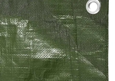 Prelată 180 g/m², verde, 4x5 m, HDPE - 4/5