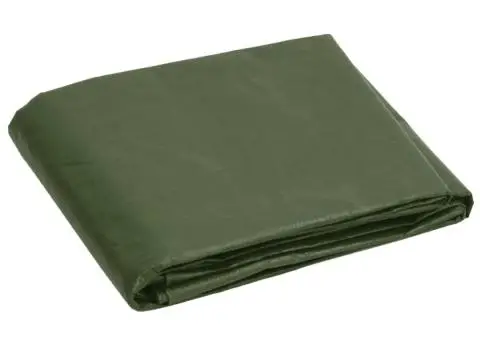 Prelată 180 g/m², verde, 8x8 m, HDPE - 3/5