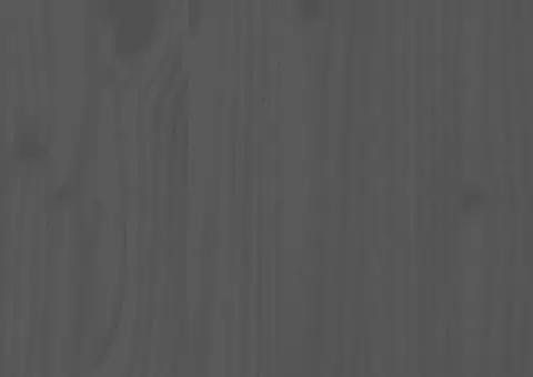 Tăblie de pat, gri, 145,5x4x100 cm, lemn masiv de pin - 5/5