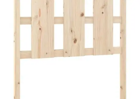 Tăblie de pat, 105,5x4x100 cm, lemn masiv de pin - 2/5