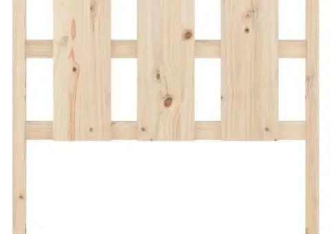 Tăblie de pat, 105,5x4x100 cm, lemn masiv de pin - 4/5