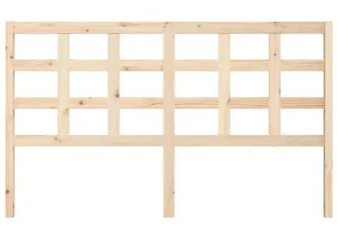 Tăblie de pat, 165,5x4x100 cm, lemn masiv de pin - 3/5