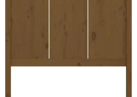 Tăblie de pat, maro miere, 95,5x4x100 cm, lemn masiv de pin - 4/5